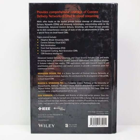 Advanced Content Delivery Streaming and Cloud Sciences by Pathan Hardcover Book - Picture 2 of 12